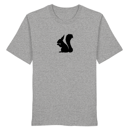 Eichhörnchen Silhouette - Organic Shirt