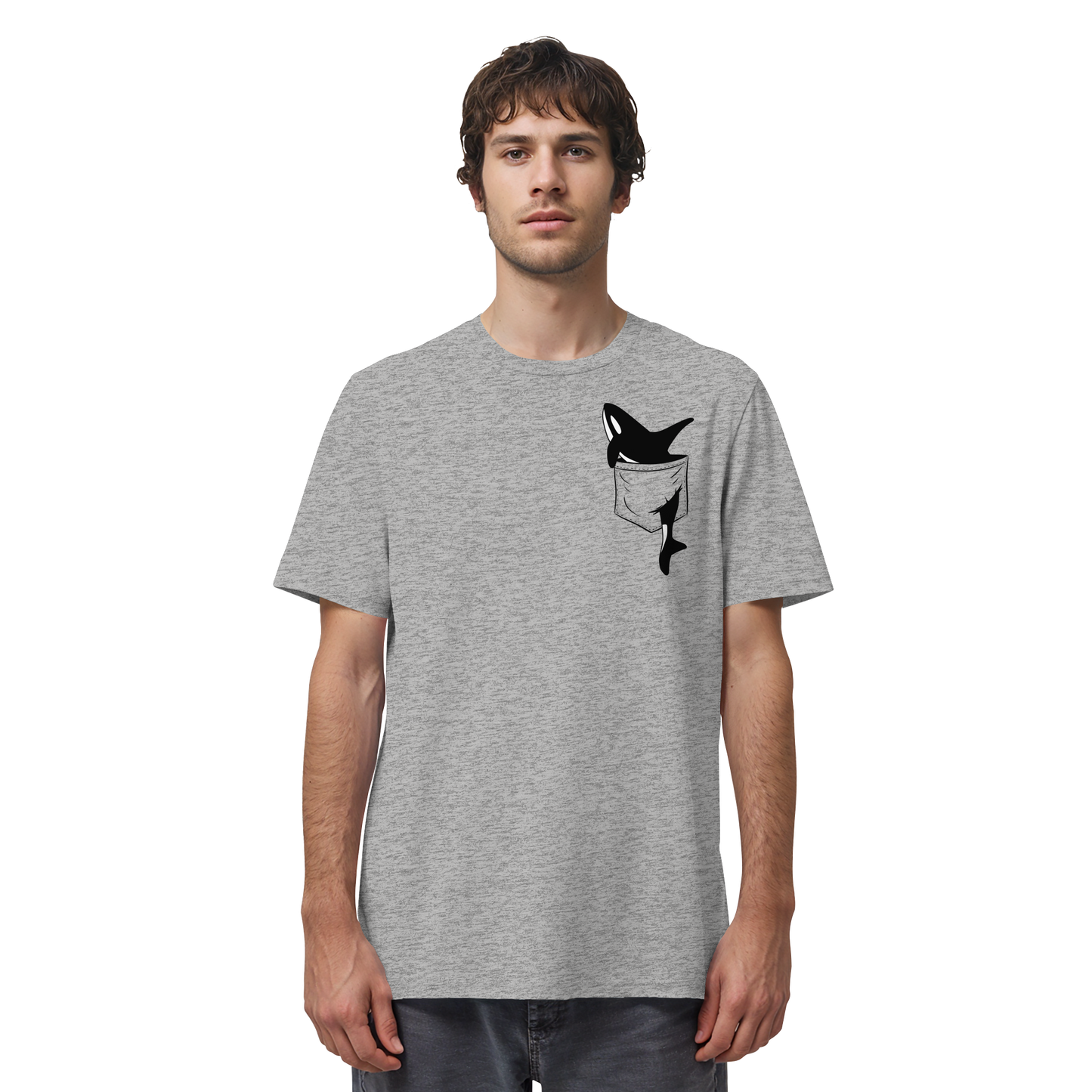 Orca In Deiner Tasche - Organic Shirt