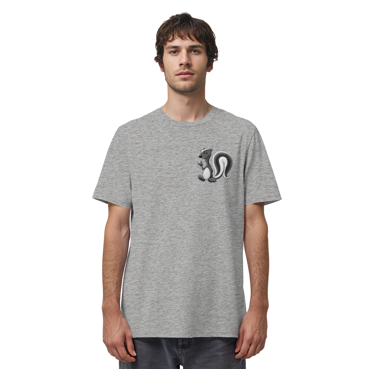 Lustig stinkiges Stinktier - Organic Shirt