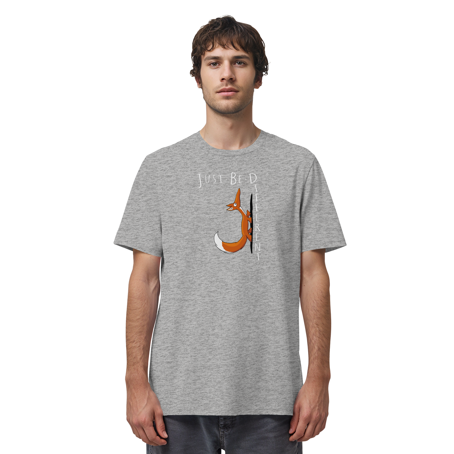 Just Be Different | Sei Anders, kleiner Fuchs - Organic Shirt