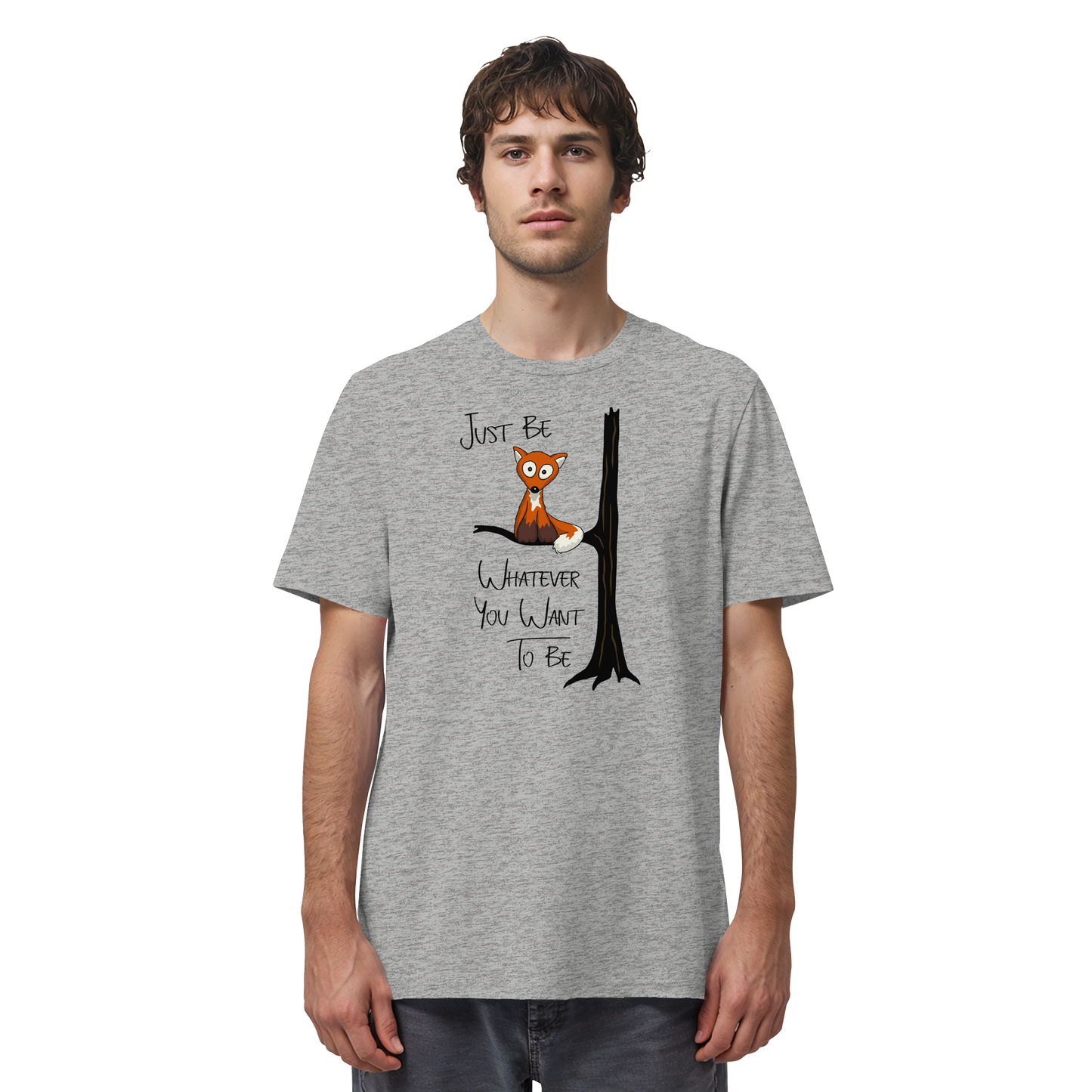 Just Be Whatever | Fuchs wie Eule - Organic Shirt