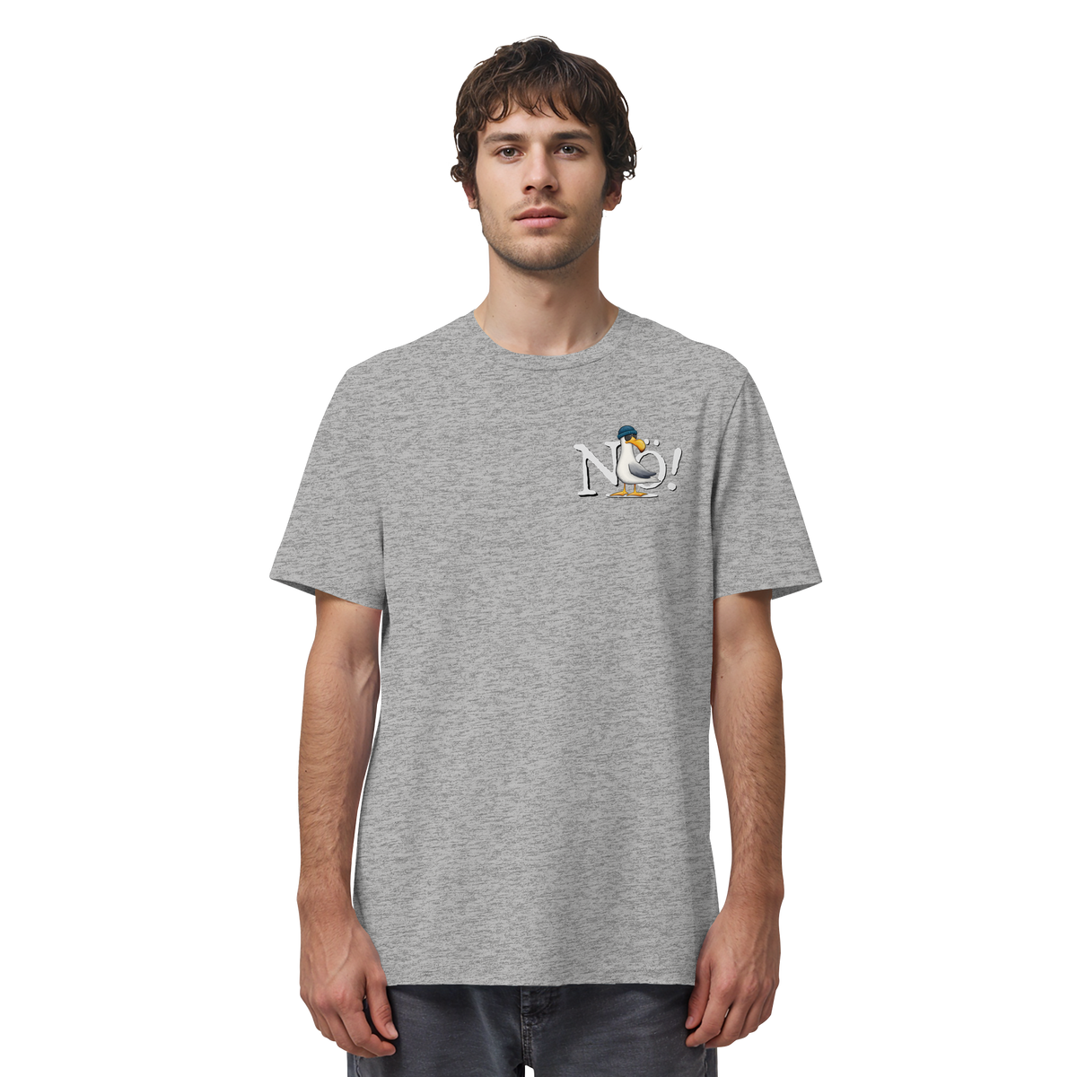 Nö Kein Bock Möwe - Organic Shirt