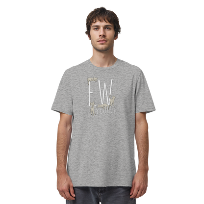 Ew, People. Sarkastische Katzen - Organic Shirt