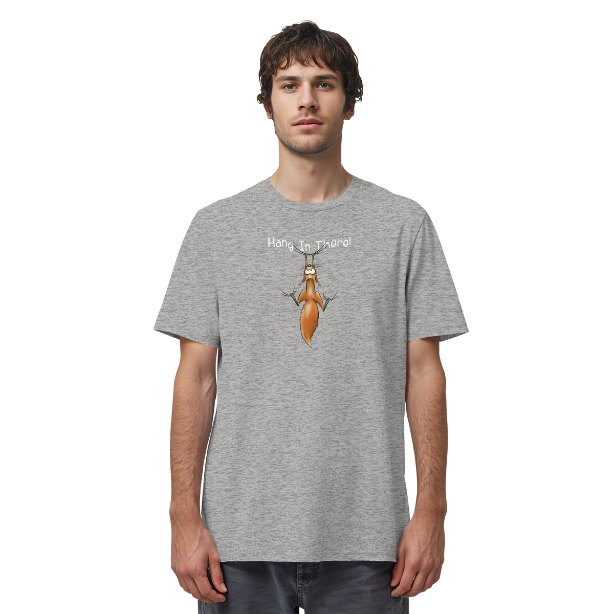 Hang In There | Lässiges Eichhörnchen - Organic Shirt