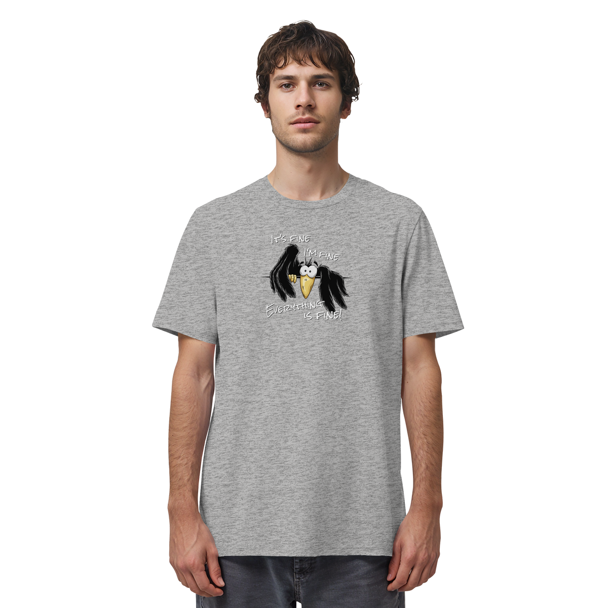 I’m Fine Rabe | Alles Gut Krähe - Organic Shirt