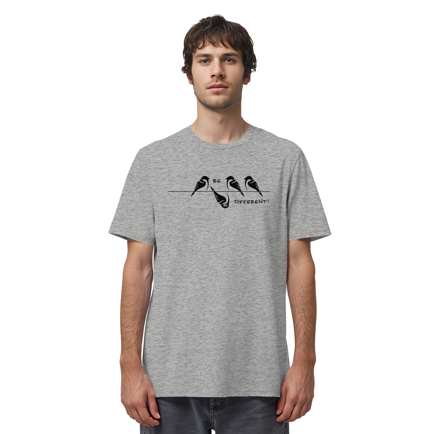Sei anders, kleiner Spatz - Organic Shirt