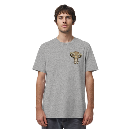 Bockiges Mufflon Widder Schafbock - Organic Shirt