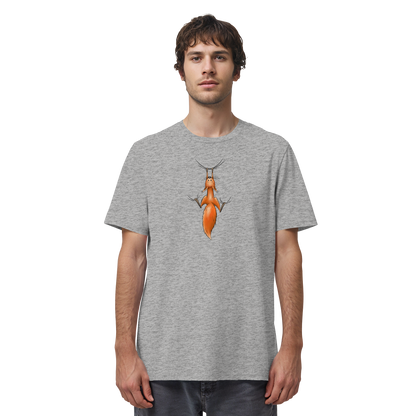 Rotes Eichhörnchen hängt ab - Organic Shirt