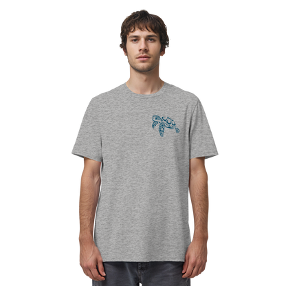 Lässig lustige Wasserschildkröte - Organic Shirt