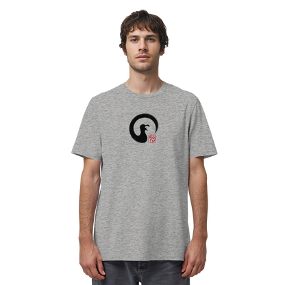 Moin kreischende japanische Enso Möwe - Organic Shirt