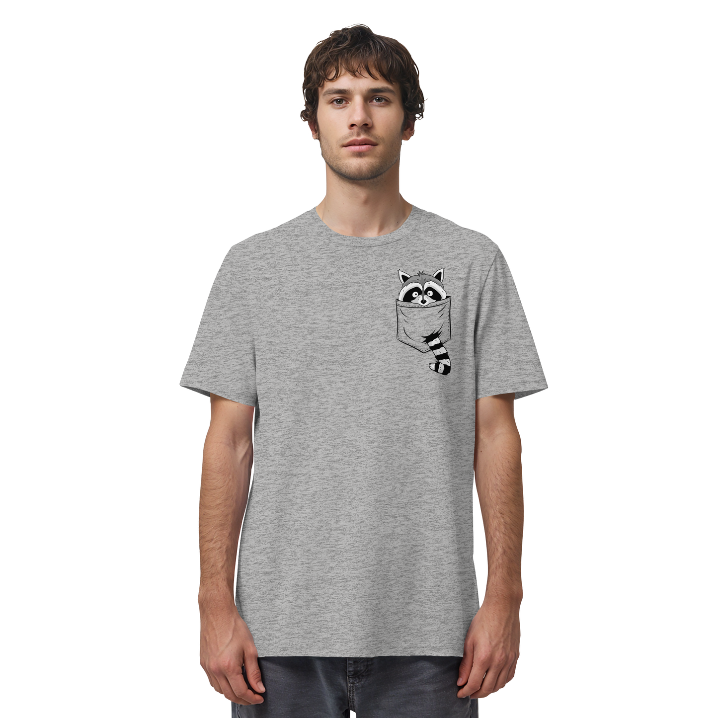 Waschbär in Deiner Tasche - Organic Shirt