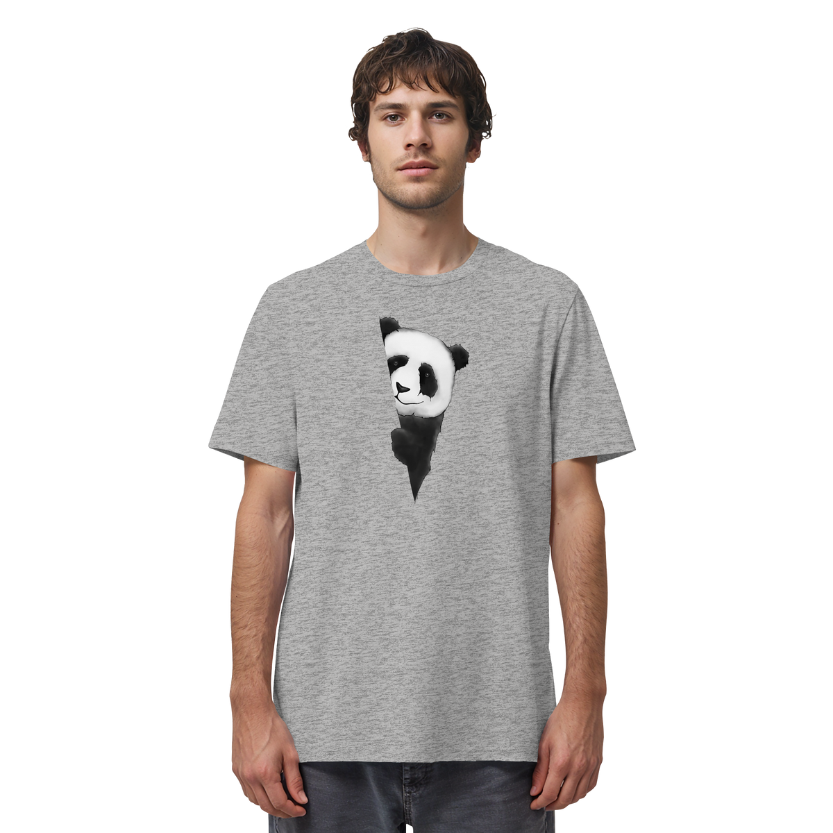 Panda Bär Illustration - Organic Shirt