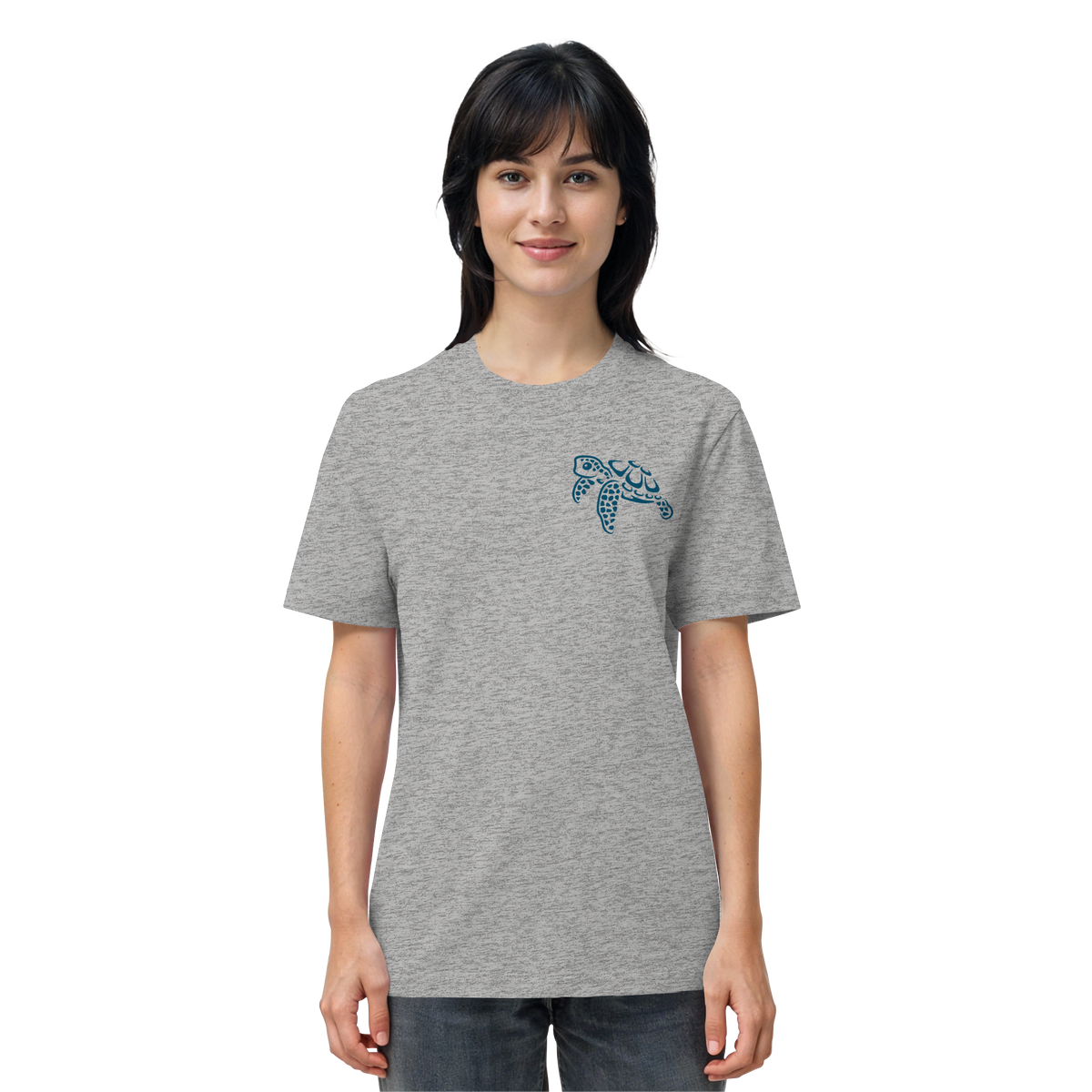 Lässig lustige Wasserschildkröte - Organic Shirt