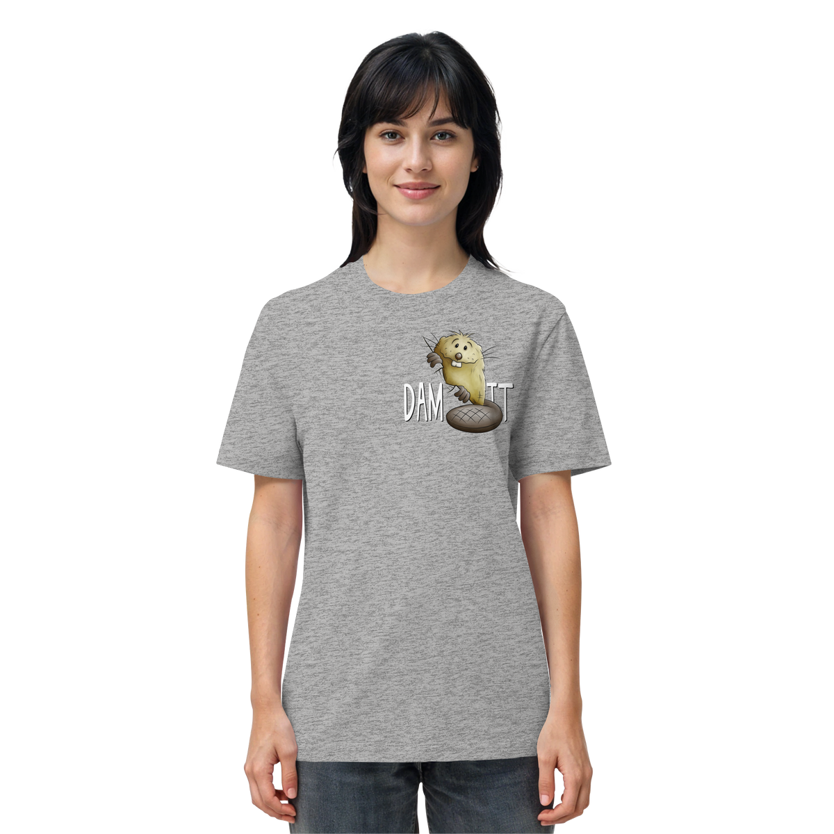 Dam It Verdammt Lustiger Biber - Organic Shirt