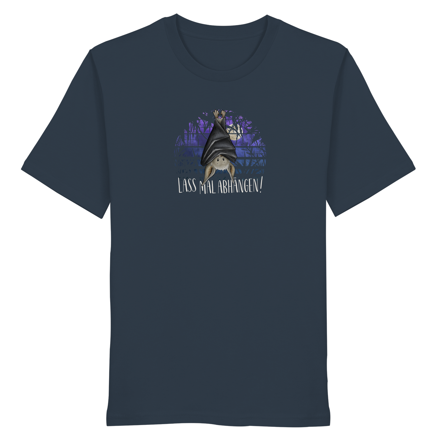 Lass mal abhängen Fledermaus - Organic Shirt