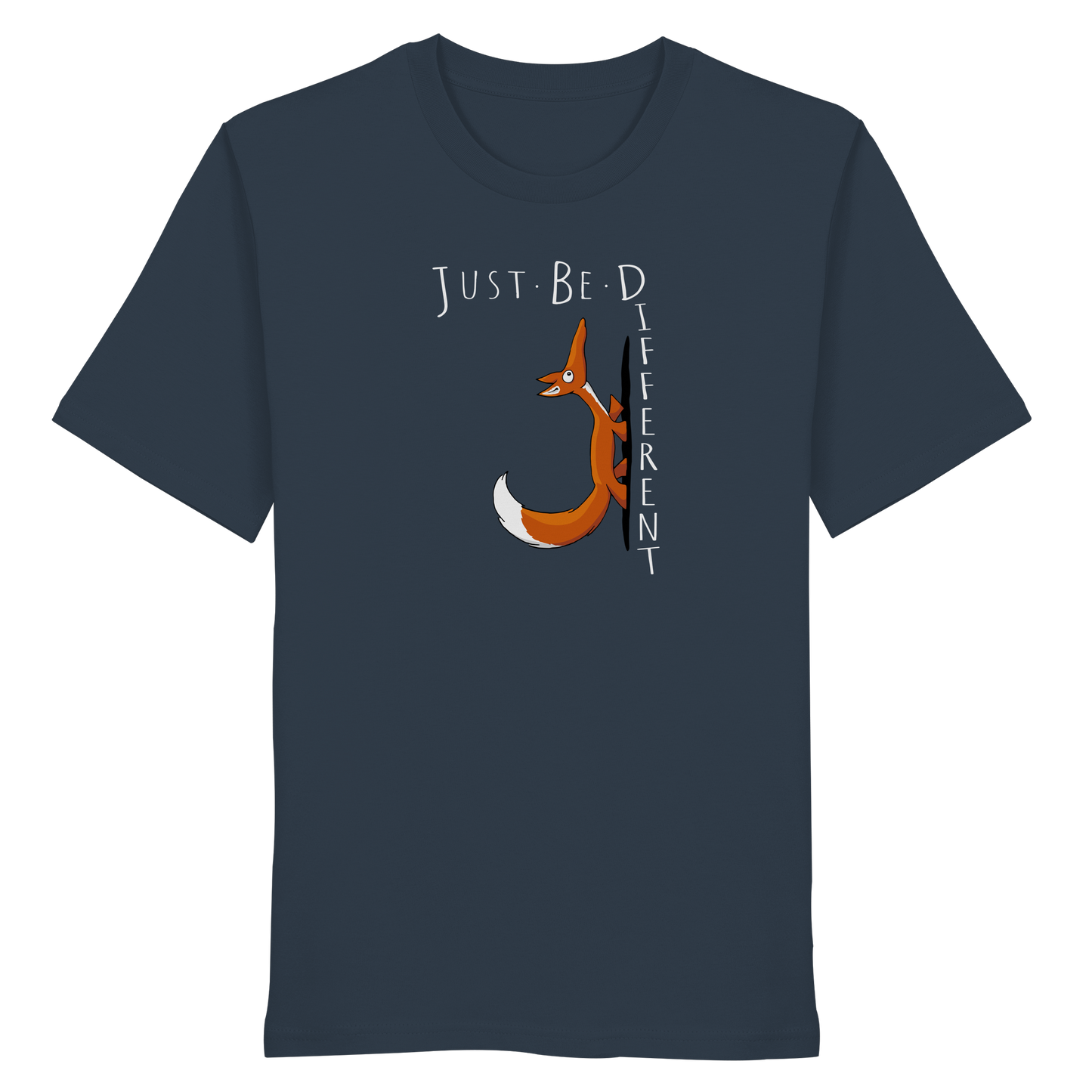 Just Be Different | Sei Anders, kleiner Fuchs - Organic Shirt