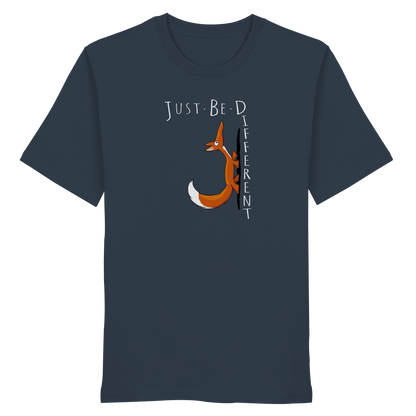 Just Be Different | Sei Anders, kleiner Fuchs - Organic Shirt