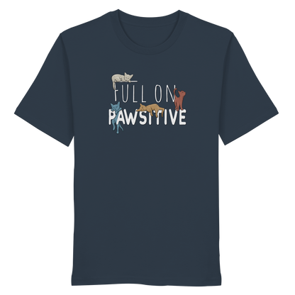 Full On Pawsitive! Gechillte Katzen - Organic Shirt