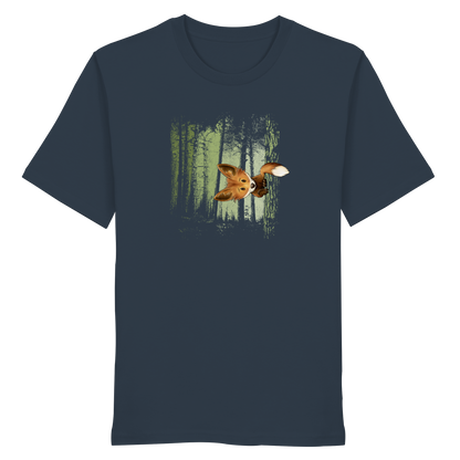 Fuchs im Zwielicht-Wald - Organic Shirt