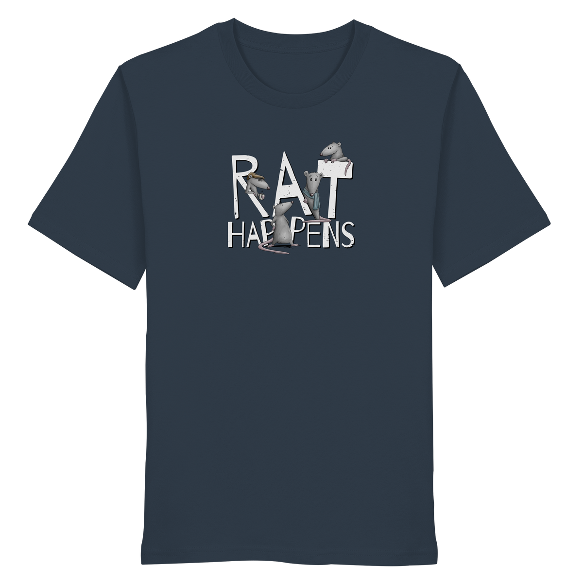 Rat Happens Ratten - Organic Shirt