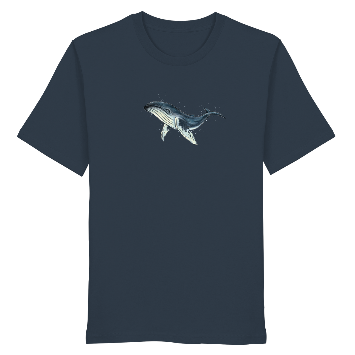 Tiefsee Ozean-Riese Buckelwal - Organic Shirt