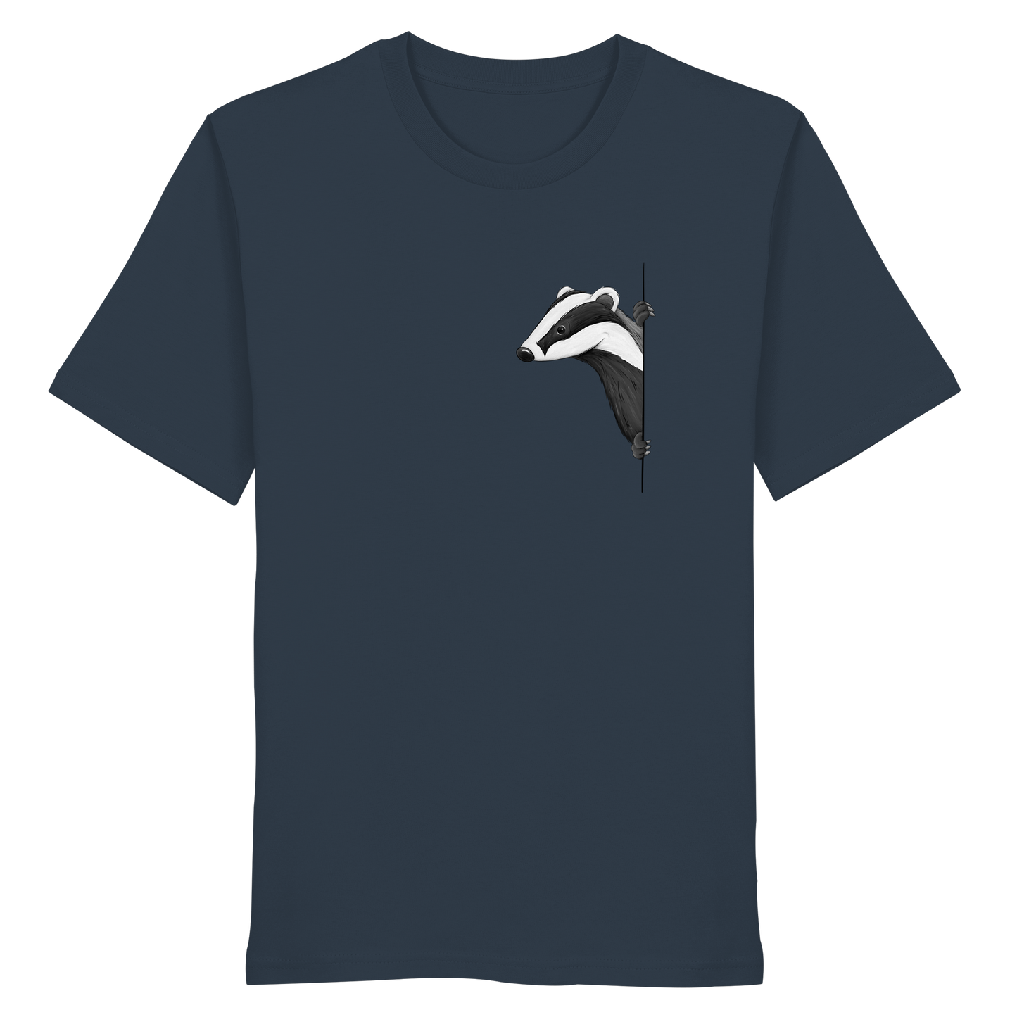 Lässiger Dachs Meister Grimbart - Organic Shirt