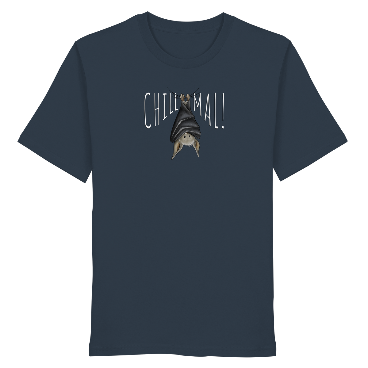 Chill Mal gemütliche Fledermaus - Organic Shirt