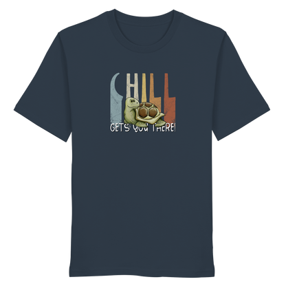 Gechillt gemütliche Schildkröte - Organic Shirt