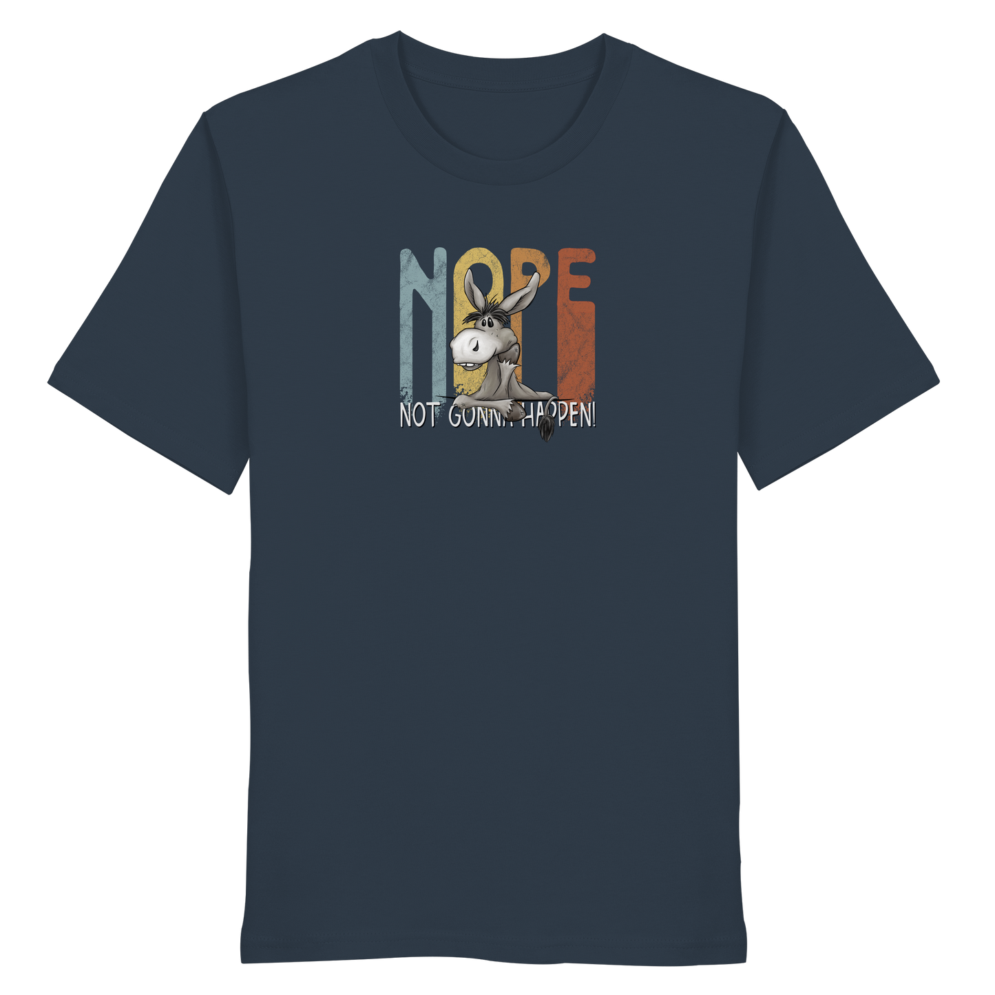 Nope | bockiger Esel - Organic Shirt