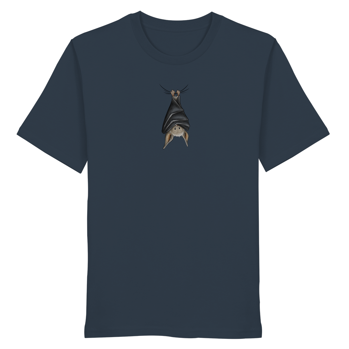 Lustig chillende Fledermaus - Organic Shirt