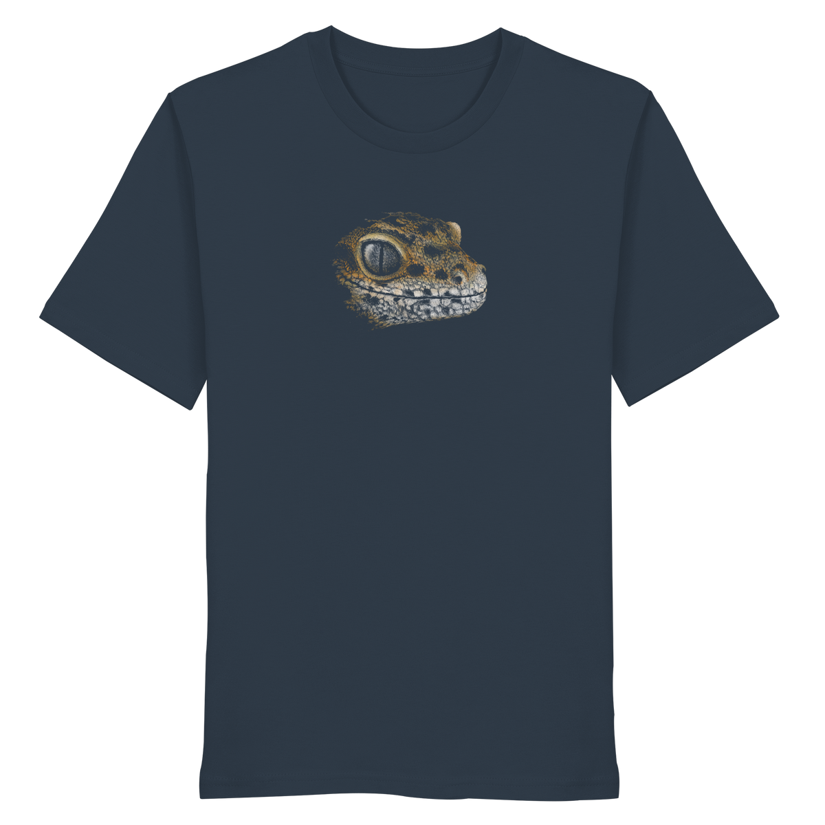 Leopard Gecko Skizze Kritzelkunst - Organic Shirt