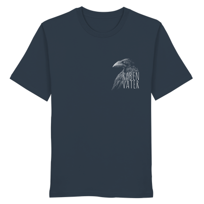 Rabenvater schwarzer Rabe Krähe - Organic Shirt