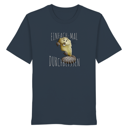Einfach mal Durchbeissen Biber - Organic Shirt