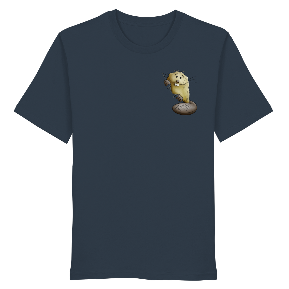 Lustiger frecher Biber - Organic Shirt