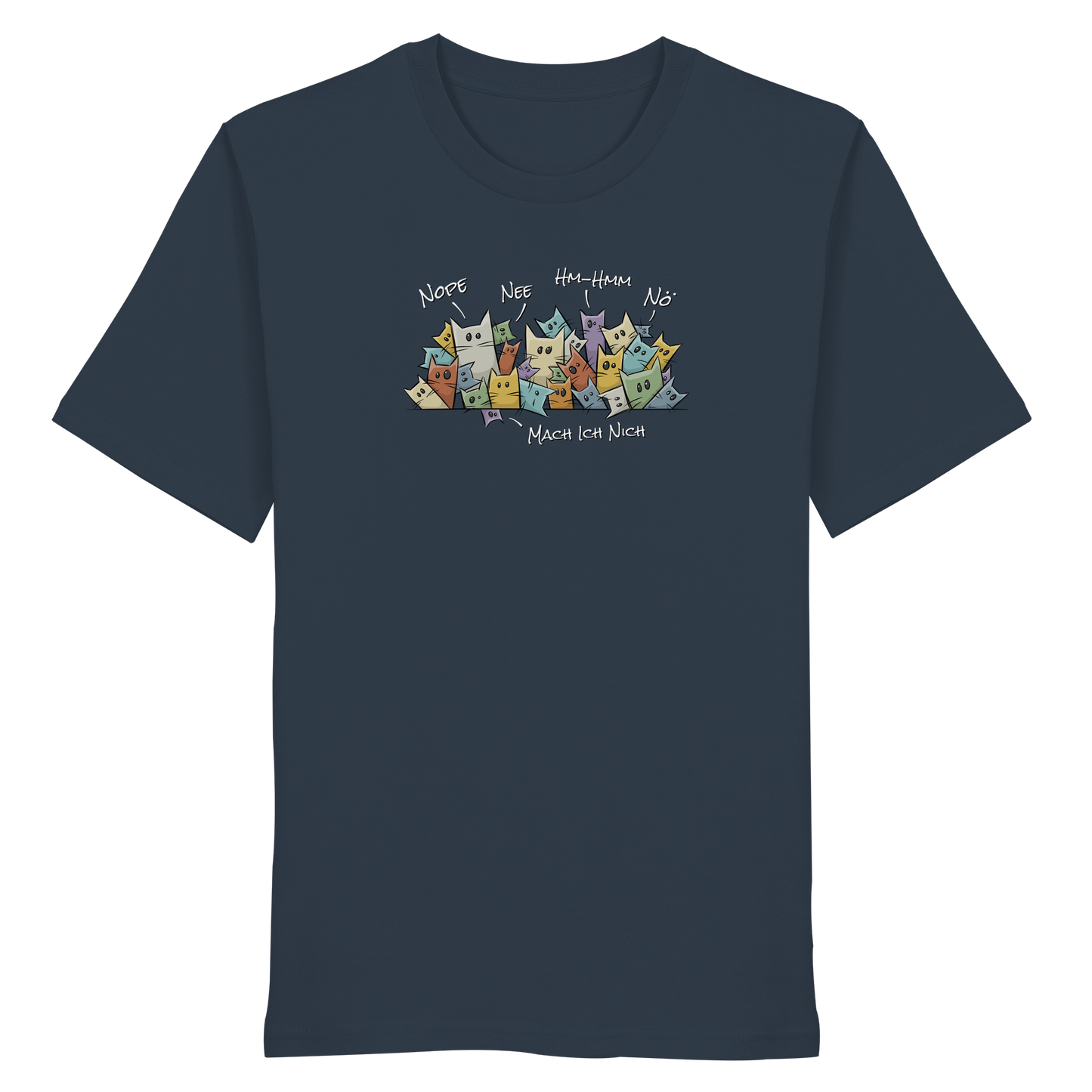 Nope, Nee, Nö Katzen - Organic Shirt