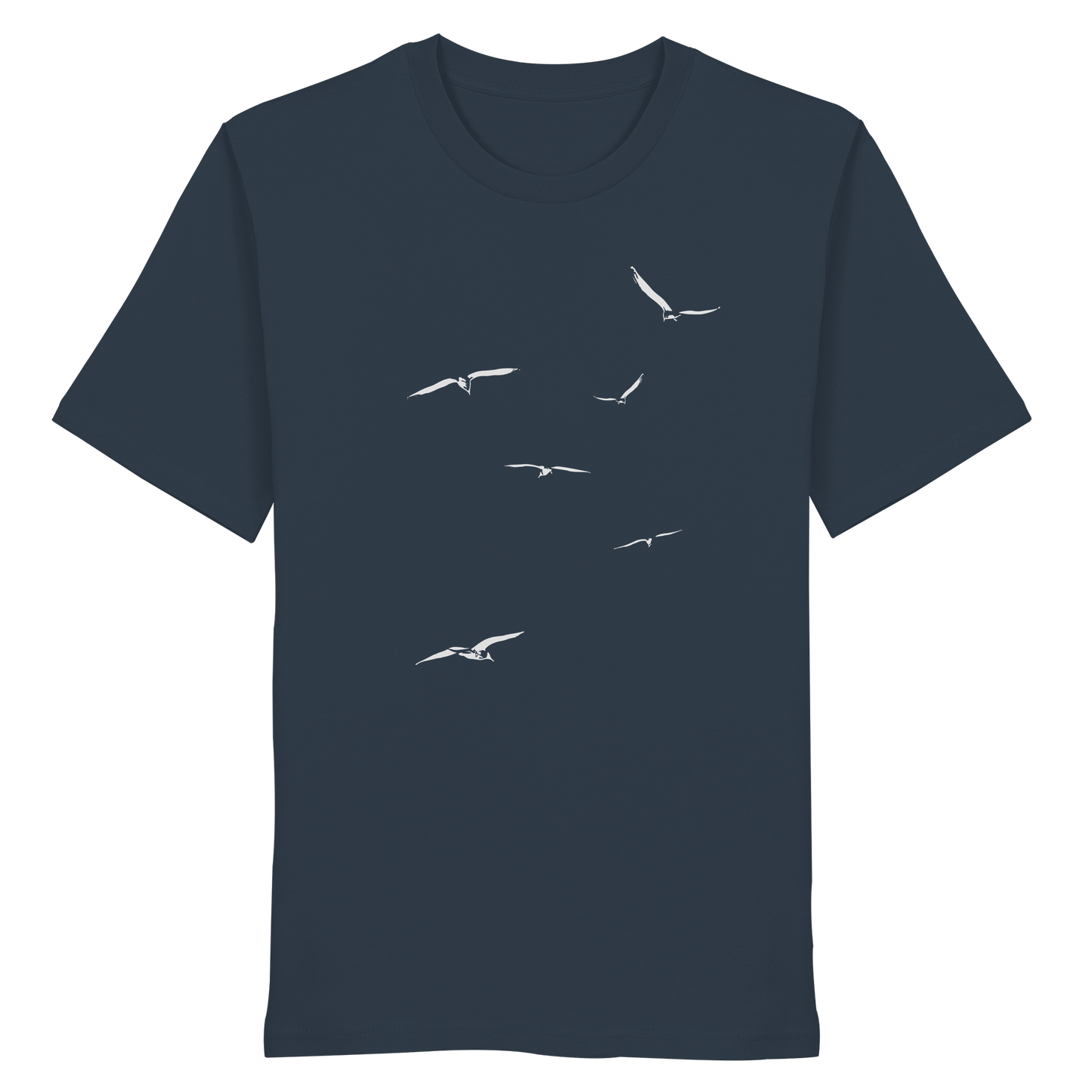 Vogelschwarm – Traum vom Fliegen - Organic Shirt