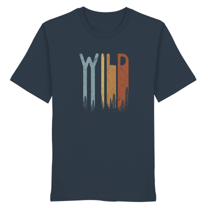 Wild Retro Schriftzug - Organic Shirt