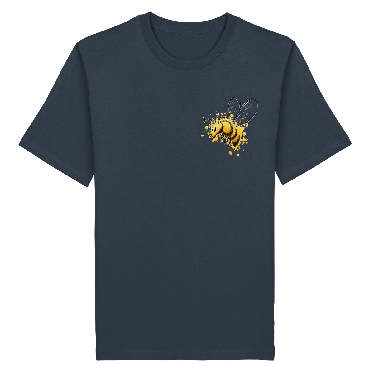 Lässige kleine Honig-Biene - Organic Shirt
