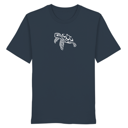 schwimmende Meeres-Schildkröte - Organic Shirt