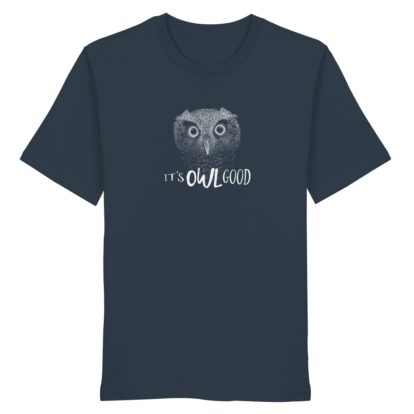OWL Good | Kritzel-Kunst-Eule - Organic Shirt