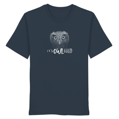 OWL Good | Kritzel-Kunst-Eule - Organic Shirt