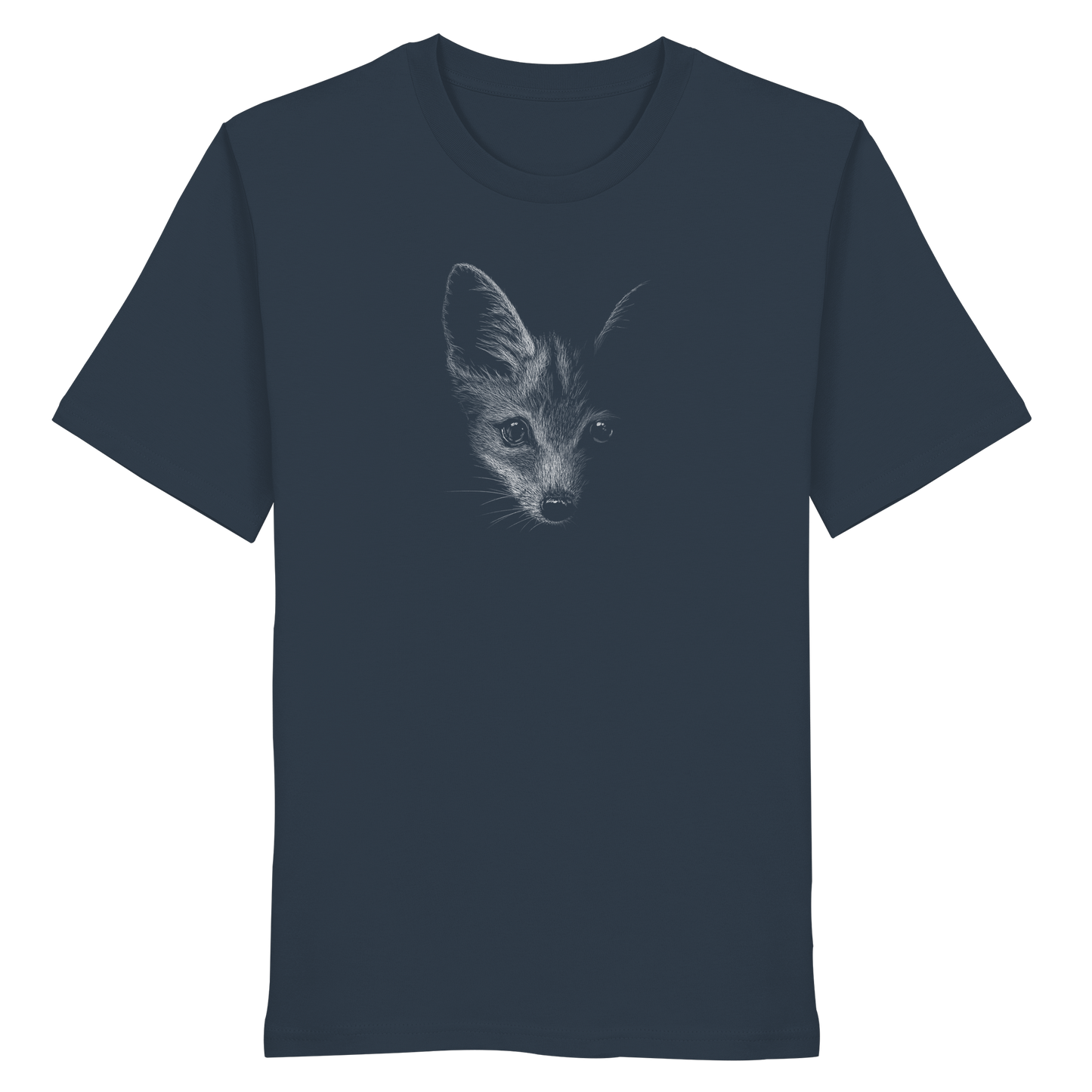Fuchs Kritzelkunst Illustration - Organic Shirt