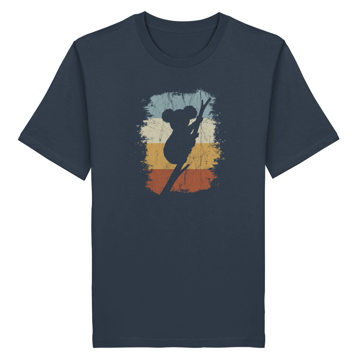 Retro kletternder Koala-Bär - Organic Shirt