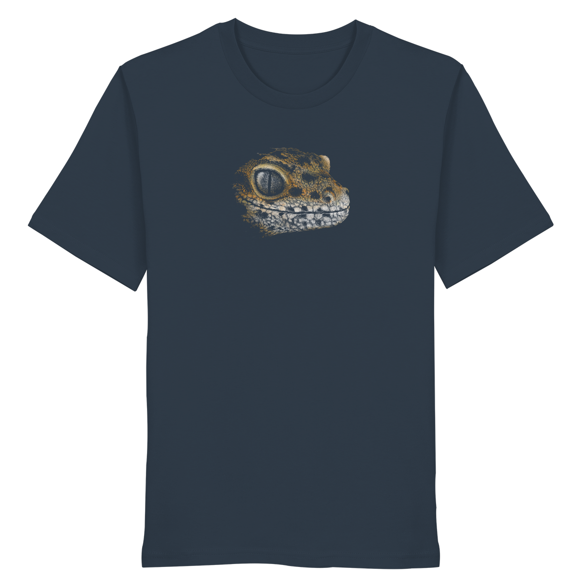 Leopard Gecko Skizze Kritzelkunst - Organic Shirt