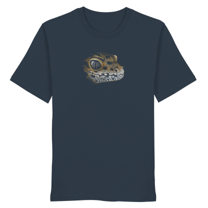 Leopard Gecko Skizze Kritzelkunst - Organic Shirt