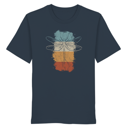 Retro Kunst Libelle | Vintage Dragonfly - Organic Shirt