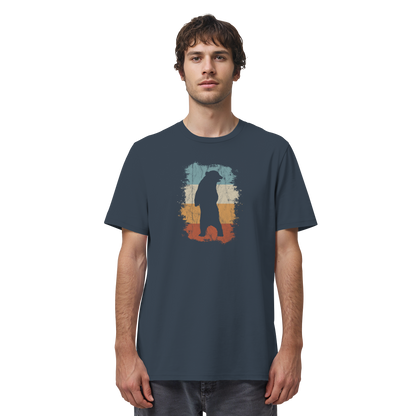 Retro Bären-Silhouette - Organic Shirt