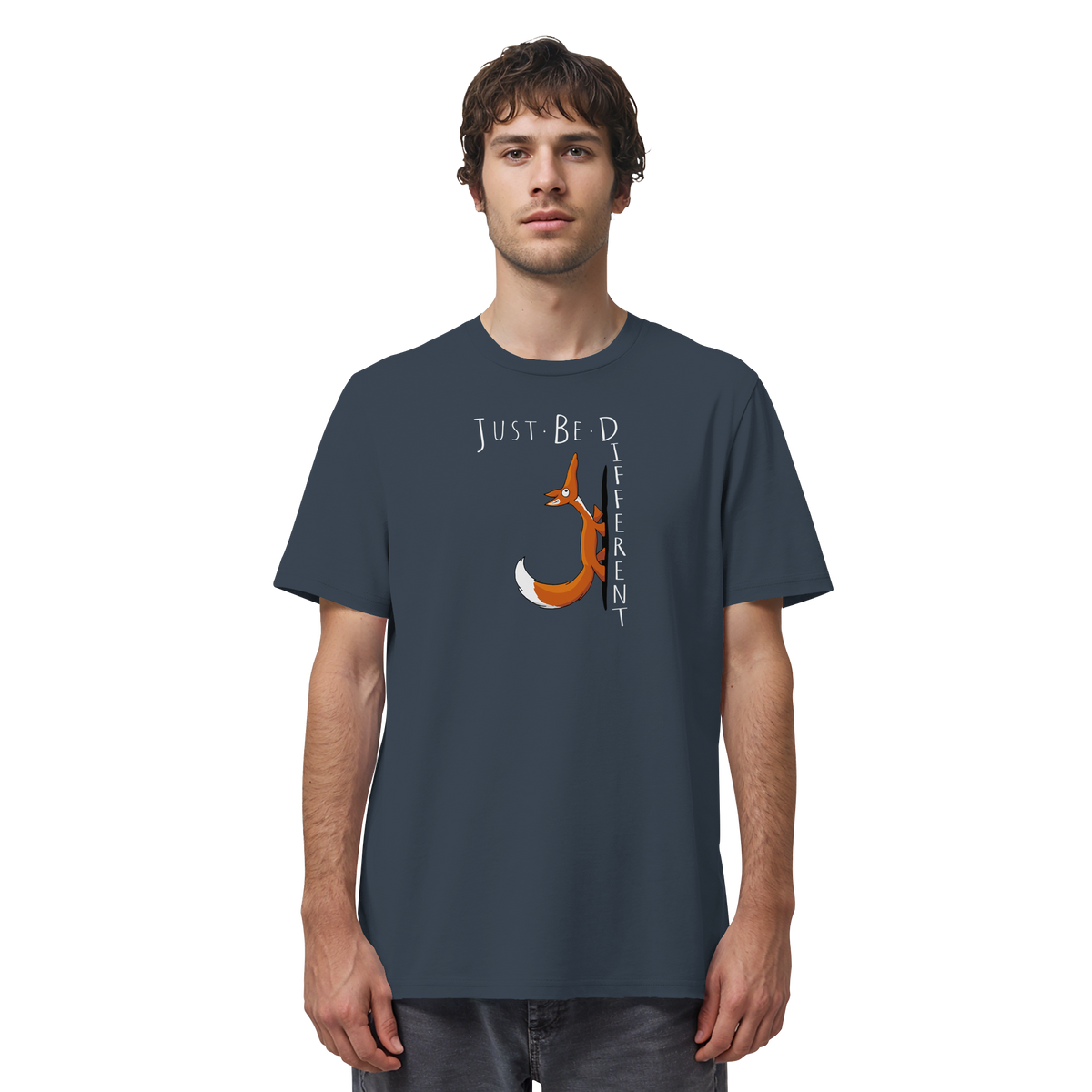 Just Be Different | Sei Anders, kleiner Fuchs - Organic Shirt