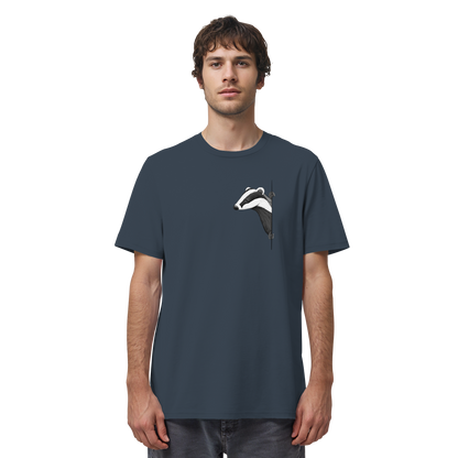 Lässiger Dachs Meister Grimbart - Organic Shirt