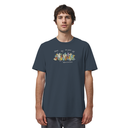 Nope, Nee, Nö Katzen - Organic Shirt